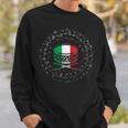 Drum Musician Music Lover Treble Clef Italian Drummer Sweatshirt Gifts for Him