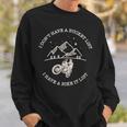 Dual Sport Motorcycle Adventure Rider Moto Sweatshirt Gifts for Him