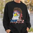 Eagle Mullet 4Th Of July Usa American Flag Merica Sweatshirt Gifts for Him