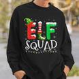 Elf Family Christmas Matching Pajamas Xmas Elf Squad Sweatshirt Gifts for Him