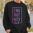 Emergency Room Tech Er Tech Er Technician Sweatshirt Gifts for Him