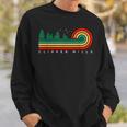 Evergreen Vintage Stripes Clipper Mills California Sweatshirt Gifts for Him