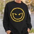Evil Smiley Face Custom Funny Design 100 Cotton Sweatshirt Gifts for Him