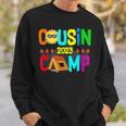 Family Camping Summer Vacation Crew Cousin Camp 2023 Sweatshirt Gifts for Him