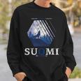 Finland Full Moon Wolf Howling Suomi Flag Used Look Sweatshirt Gifts for Him