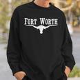 Fort Worth Flag Fort Worth City Flag Sweatshirt Gifts for Him