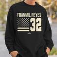 Franmil Reyes Vintage Flag Mlbpa Cleveland Patriotic La Mole Sweatshirt Gifts for Him