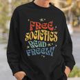 Free Societies Read Freely Reading Book I Read Banned Books Sweatshirt Gifts for Him