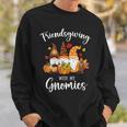 Friendsgiving With My Gnomies Thanksgiving Three Gnomes Sweatshirt Gifts for Him