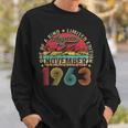 60 Years Old November 1963 Vintage 60Th Birthday Sweatshirt Gifts for Him