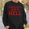 Antichrist Satanism Satanic Occult Satan Goat Atheist Sweatshirt Gifts for Him