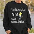 Birdwatchers American Goldfinch Birder Sweatshirt Gifts for Him