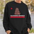 California Republic State Flag NoveltySweatshirt Gifts for Him