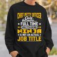 Chief Petty Officer Job Title Sweatshirt Gifts for Him Chief Petty Officer Job Title Sweatshirt Gifts for Him