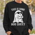 Halloween Boo Ghost Costume This Is Some Boo Sheet Sweatshirt Gifts for Him