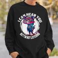 Funny Raccoon I Can Hear You But Im Listening Sweatshirt Gifts for Him