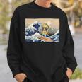 Funny Taco Taco Lover Mexican Food Funny Surfer Taco Sweatshirt Gifts for Him