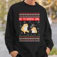 Go To Horny Jail Ugly Christmas Sweater Bonk Meme Sweatshirt Gifts for Him