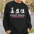 Goat Yoga Heals The Soul Shift For Yoga Goat Lovers Sweatshirt Gifts for Him