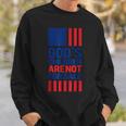 Gods Children Are Not For Sale Jesus Christ Christian Sweatshirt Gifts for Him