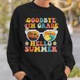 Goodbye 4Th Grade Graduation To 5Th Grade Hello Summer Kids Sweatshirt Gifts for Him