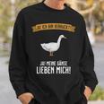 Goose Gift - Crazy & Geese Love Me Sweatshirt Gifts for Him