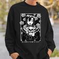 Goth Girl Skull Gothic Anime Aesthetic Horror Aesthetic Sweatshirt Gifts for Him