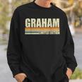 Graham Gift Name Personalized Funny Retro Vintage Birthday Sweatshirt Gifts for Him