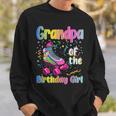 Grandpa Rolling Skate Birthday Matching Party Family Sweatshirt Gifts for Him