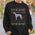 Greyhound Ugly Sweater Christmas Dog Lover Sweatshirt Gifts for Him
