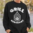 Grill Sergeant Bbq Barbecue Meat Lover Dad Boys Sweatshirt Gifts for Him