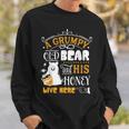 Grumpy Old Bear And His Honey Live Here Sweatshirt Gifts for Him