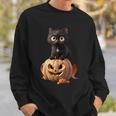 Halloween Cats Cat Sweatshirt Gifts for Him