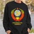 Hammer And Sickle Ussr Coat Of Arms Soviet Union Sweatshirt Gifts for Him