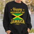 Happy Independence Day Jamaica 1962 Proud Jamaican Sweatshirt Gifts for Him