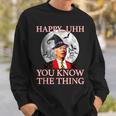 Happy Uh You Know The Thing Joe Biden Halloween Sweatshirt Gifts for Him