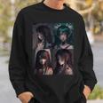 Horror Anime Girl Japanese Aesthetic Anime Otaku Japanese Sweatshirt Gifts for Him