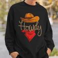 Howdy Cowboy Cowgirl Western Country Rodeo Howdy Men Boys Sweatshirt Gifts for Him