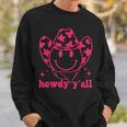 Howdy Yall Rodeo Western Country Southern Cowgirl & Cowboy Sweatshirt Gifts for Him
