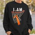 I Am 7 Basketball Themed 7Th Birthday Party Celebration Sweatshirt Gifts for Him