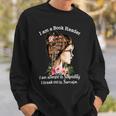 I Am A Book Reader I Am Allergic To Stupidity Sweatshirt Gifts for Him
