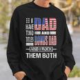 I Have Two Titles Dad And Bonus Dad Flag Clothes Fathers Day Gift For Mens Sweatshirt Gifts for Him
