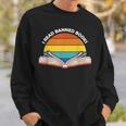 I Read Banned Books Reading Teach Literature Lovers Retro Reading Funny Designs Funny Gifts Sweatshirt Gifts for Him