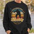 Ice Hockey Dad Never Underestimate Daddy With A Hockey Stick Gift For Mens Sweatshirt Gifts for Him