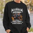 Im A Grumpy Old Man I Was Born In November I Have Anger Issu Sweatshirt Gifts for Him
