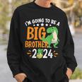 I'm Going To Be A Big Brother 2024 Pregnancy Announcement Sweatshirt Gifts for Him