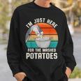 I'm Just Here For The Mashed Potatoes Cute Thanksgiving Food Sweatshirt Gifts for Him