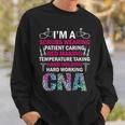 I'm A Scrubs Wearing Patient Caring Bed Making Cna Sweatshirt Gifts for Him