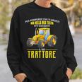 In My Head I Am Driving My Tractor Italian Words Sweatshirt Gifts for Him
