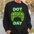 International Dot Day Video Game Lover Boys Polka Dot Gamer Sweatshirt Gifts for Him